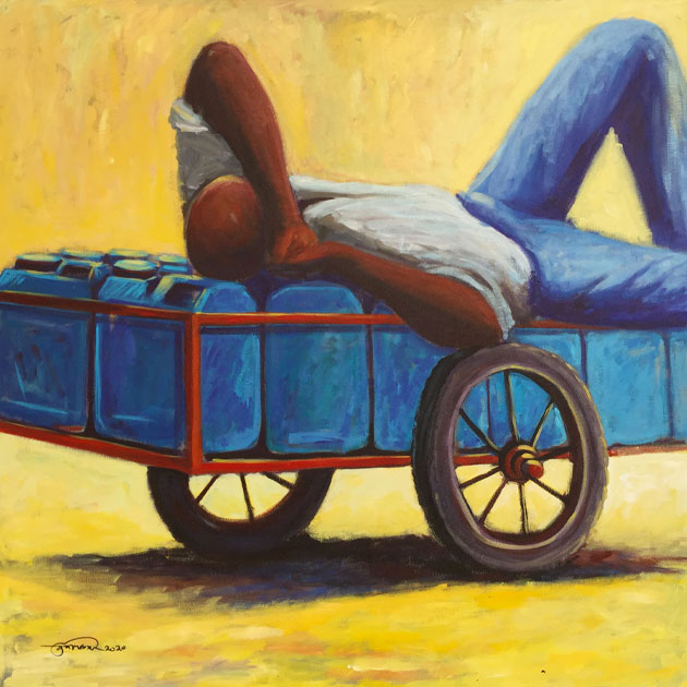 Meruwa (Water Seller) by Saheed Garuba