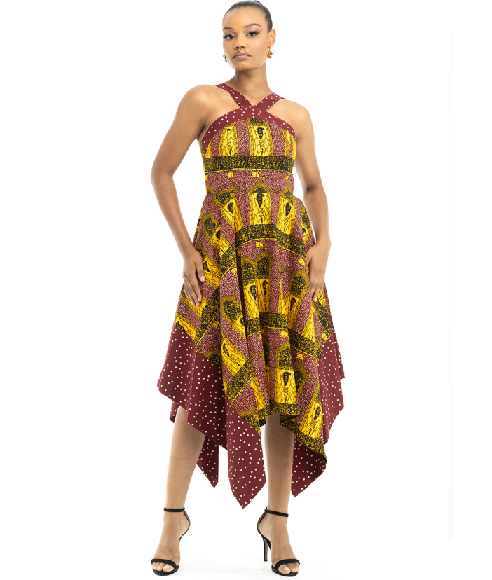 Xenora Hankerchief Dress