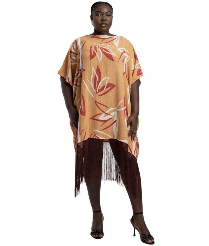 Adepa Fringe Bubu Dress