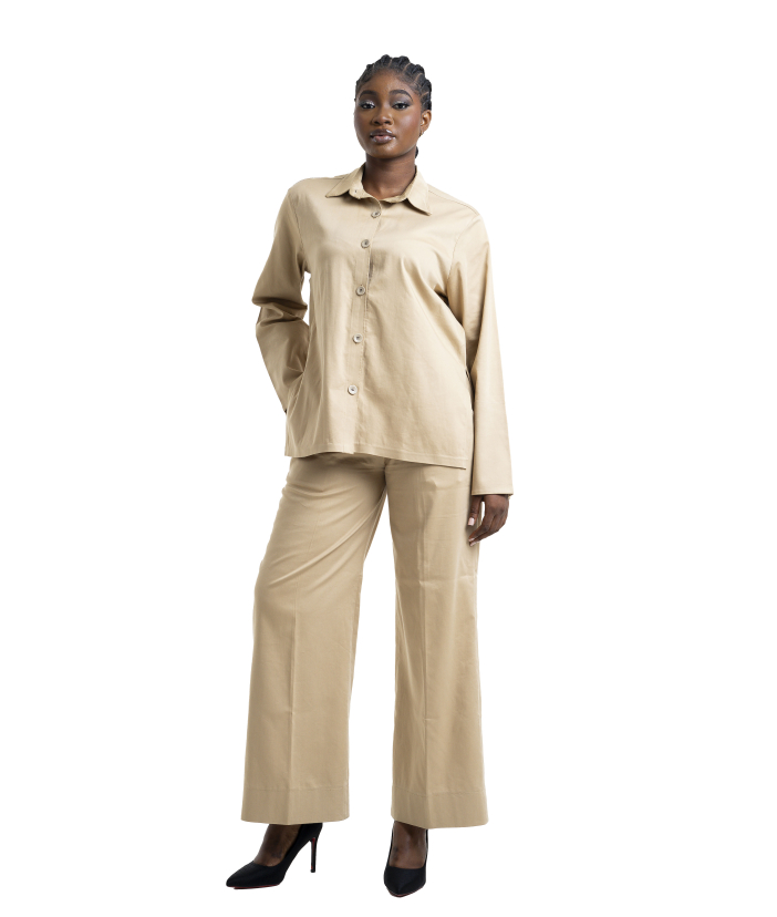 Ensemble Pantalon En Lin