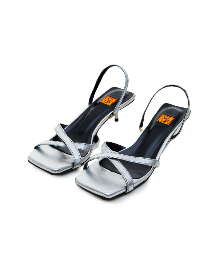 Criss Cross Slingback Sandals