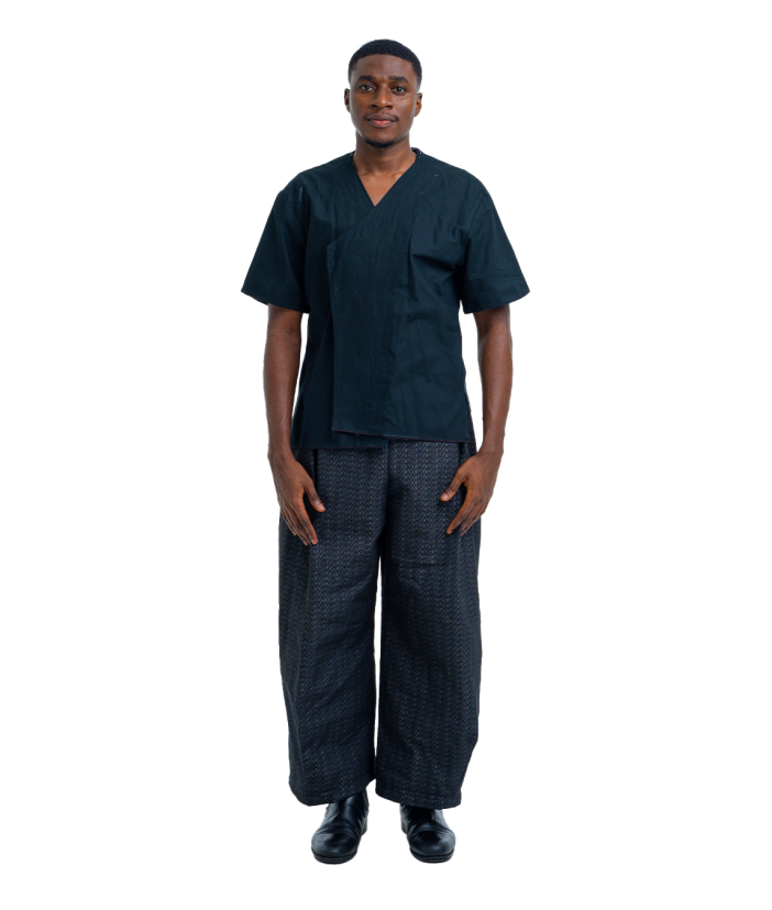 VL Shirt Set With Damask Pants