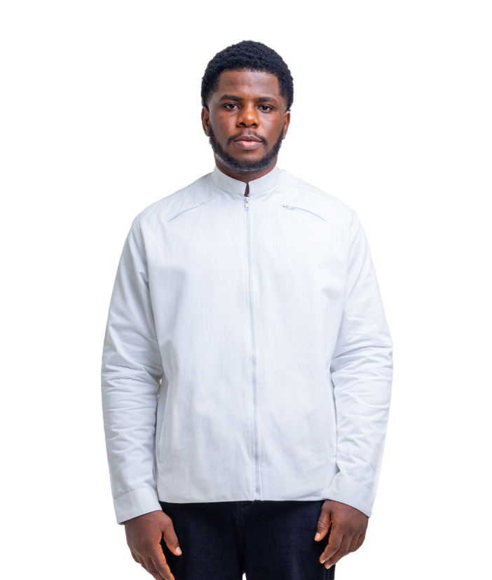 White Elvis Ledger Jacket