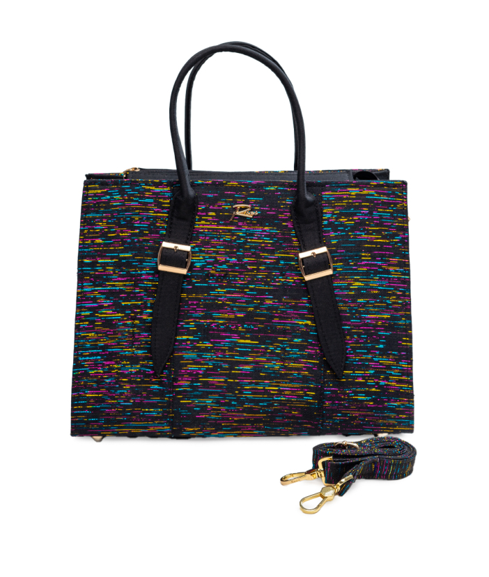 Multicolor Buckle Bag