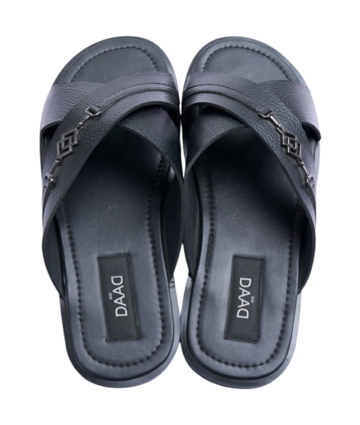 Pantoufles en cuir Farid