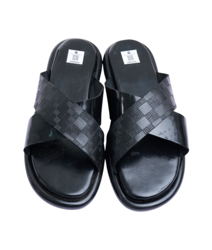 Criss-Cross Textured Slide