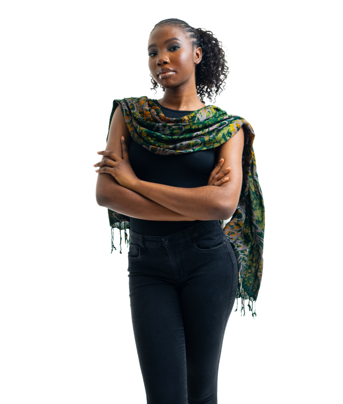 Haute Scarves - Floral Fold