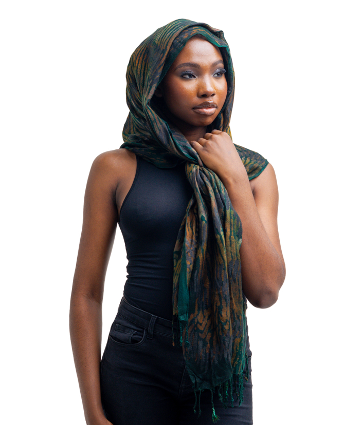 Haute Scarves - Indigo Drift