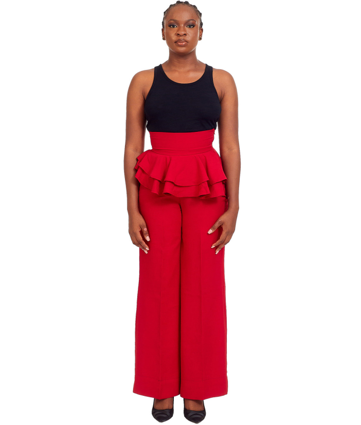 Jojo peplum pant