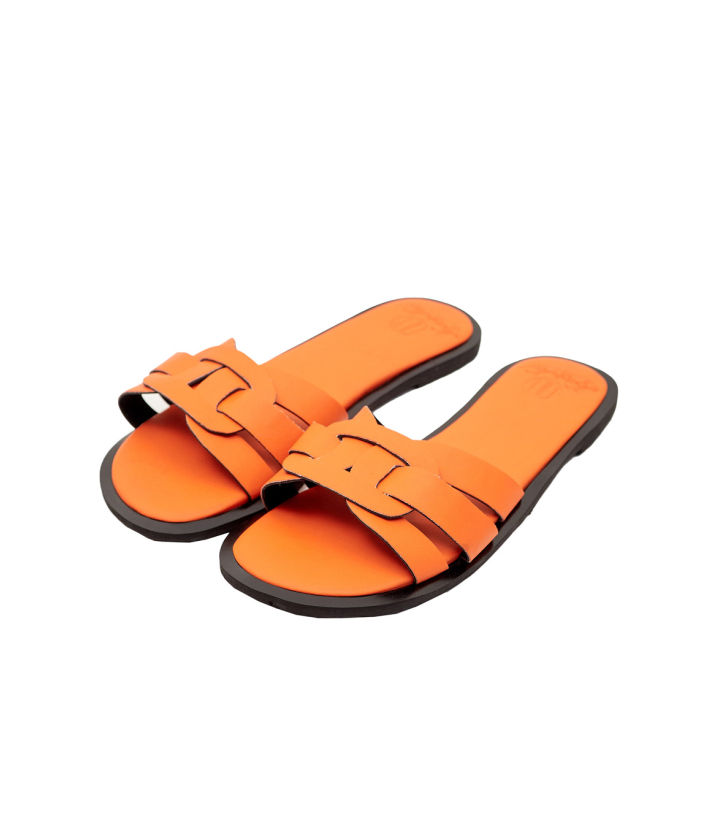 Orange leather Naddie 