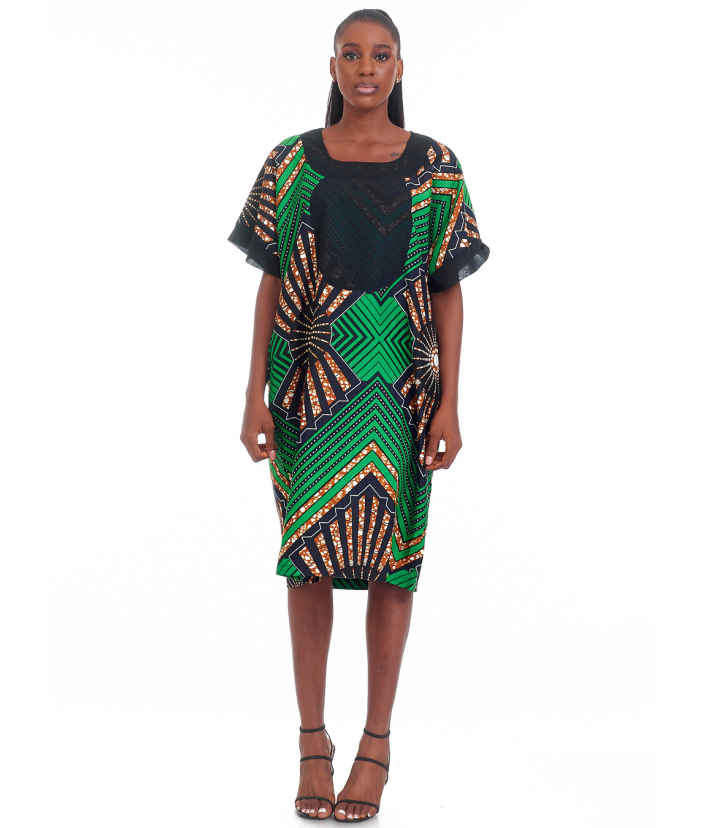 Ankara Shift Dress  2