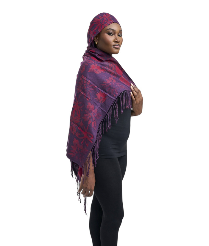 Sahara Bloom Adire Scarf