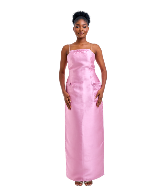 Sarai Dress (Rose Pink)