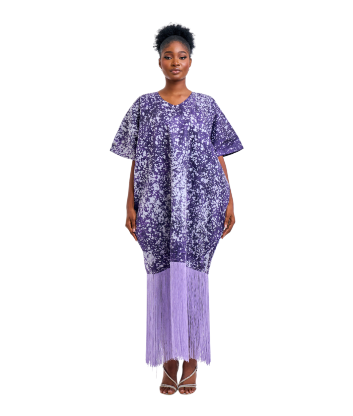 Zarafa Adire Fringe Boubou