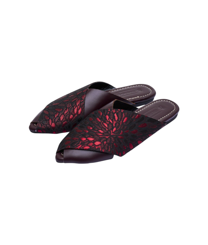 Oma Mules - Print