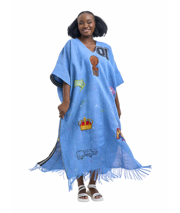 The POW Boubou - Colour-splashed