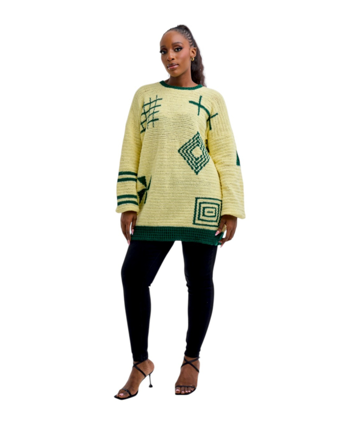 Gilet en crochet Uli Milk