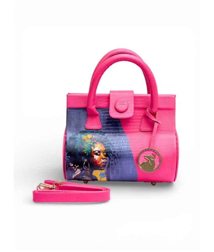 Midi Talking Drum Bag - Pink