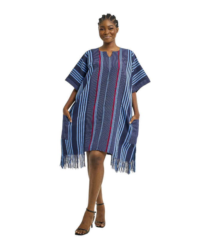 Eyimeje Hand Woven Dress Stripes