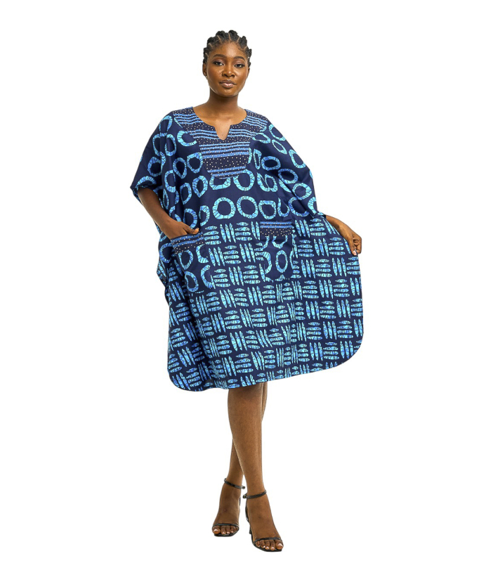 Afriprint Butterfly Dress