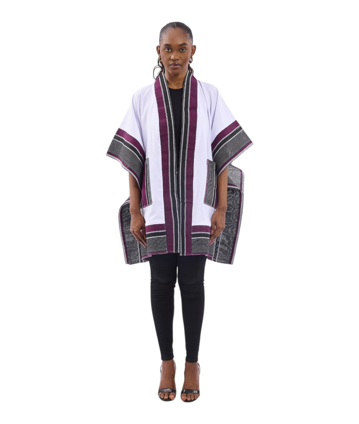 Aso-oke kimono short