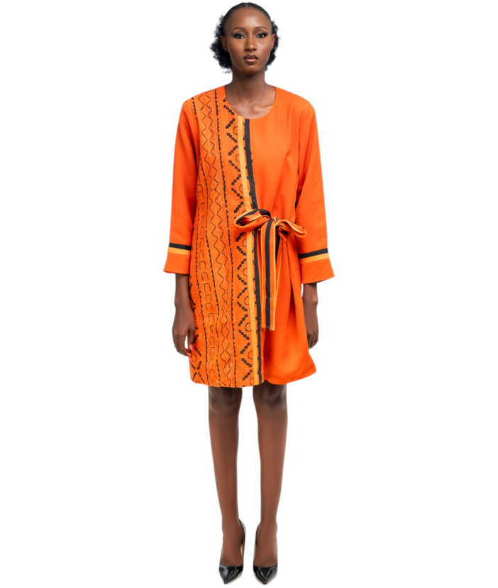 Bogolan Fabric Jacket