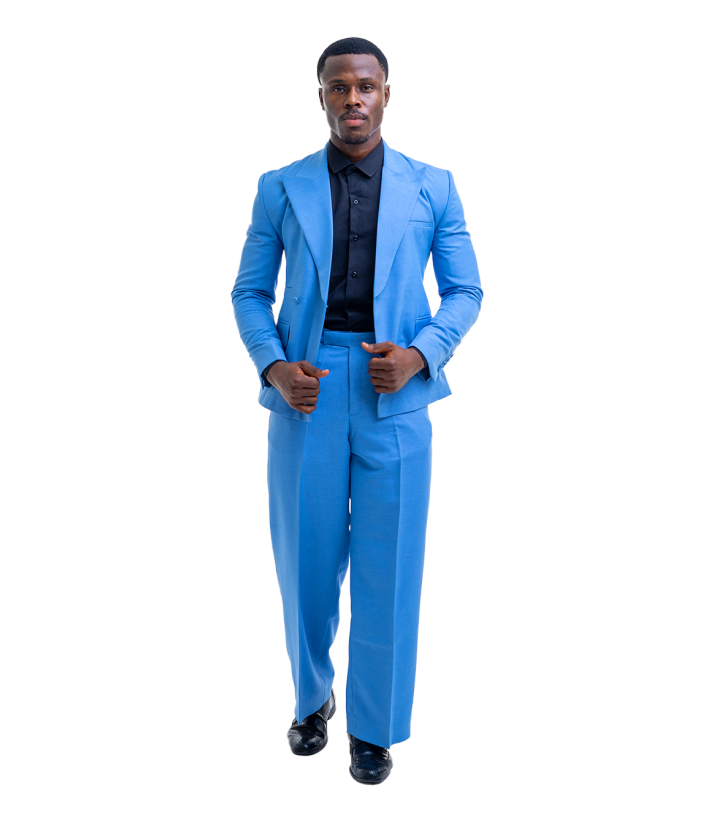 Peak Lapel Crop Design Suit