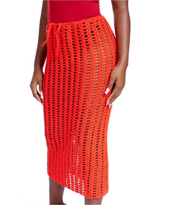 Mia Coverup Knit Skirt