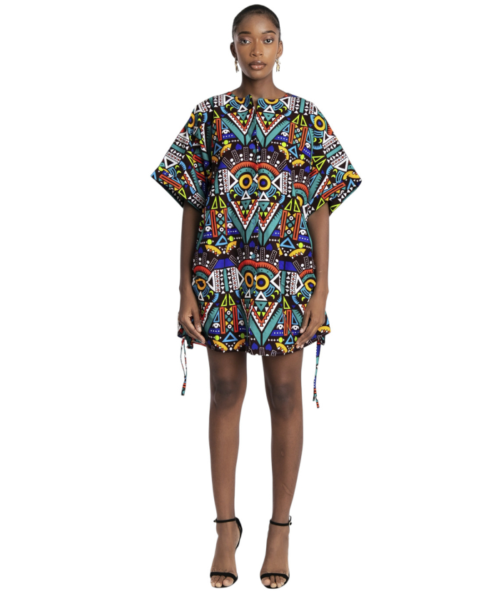 Flare crop top and shorts  set