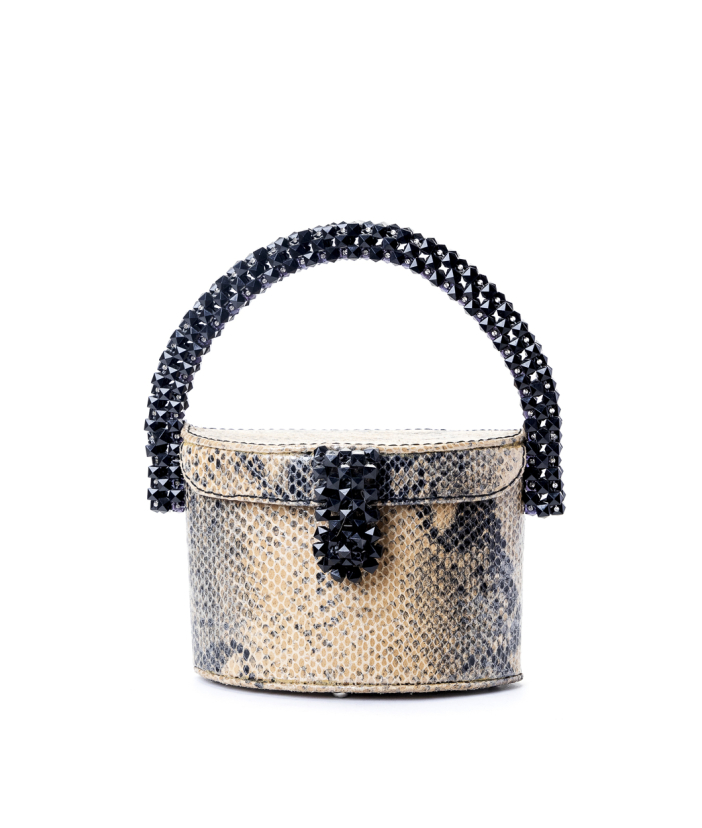 Sac Yaa (Mini) (Marron Et Noir)