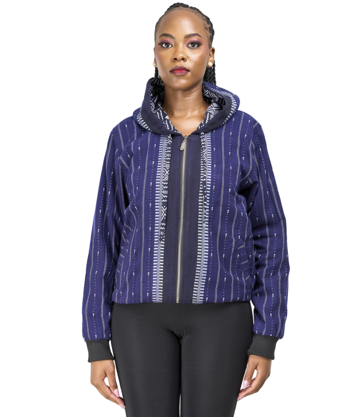 Jasiri Bomber Jacket Blue