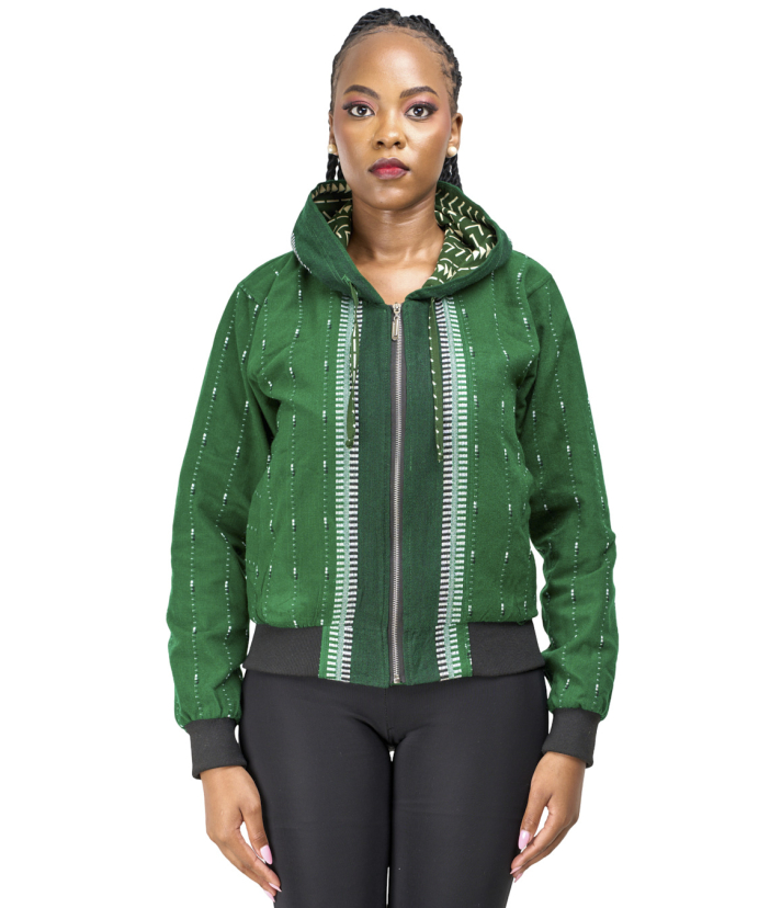 Jasiri Bomber Jacket Green