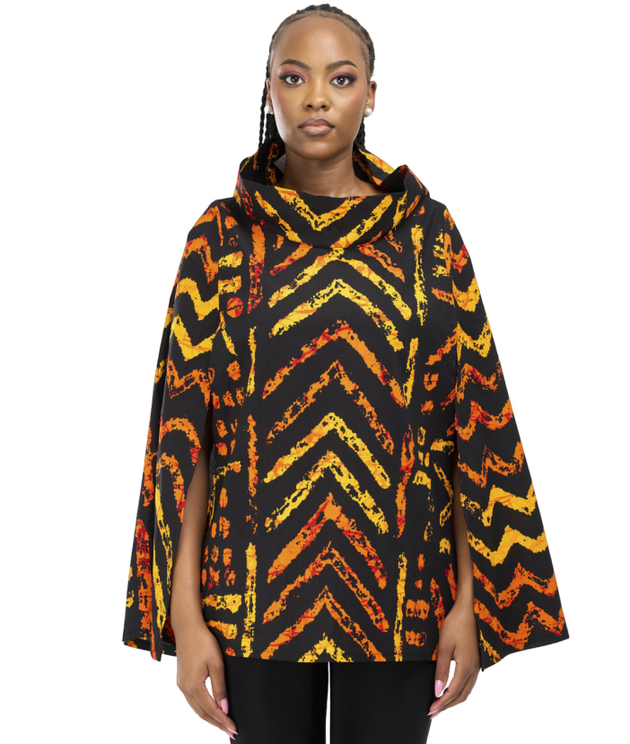 Mwanzo Cape Lite - Black Orange