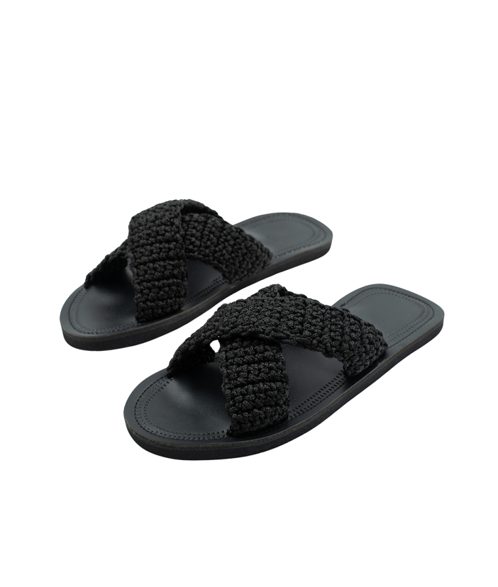 Noir Comfort Sandals