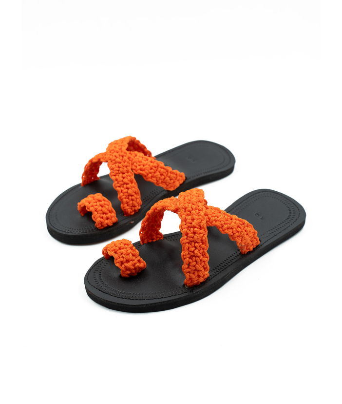 Tangerine Twist Sandals
