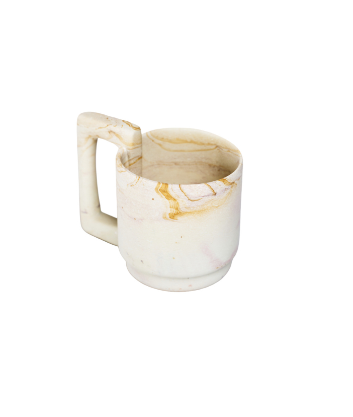 White Cleo Mug