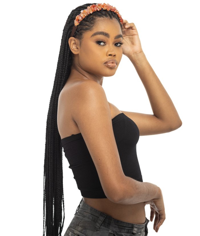 Coral Lily Headpiece