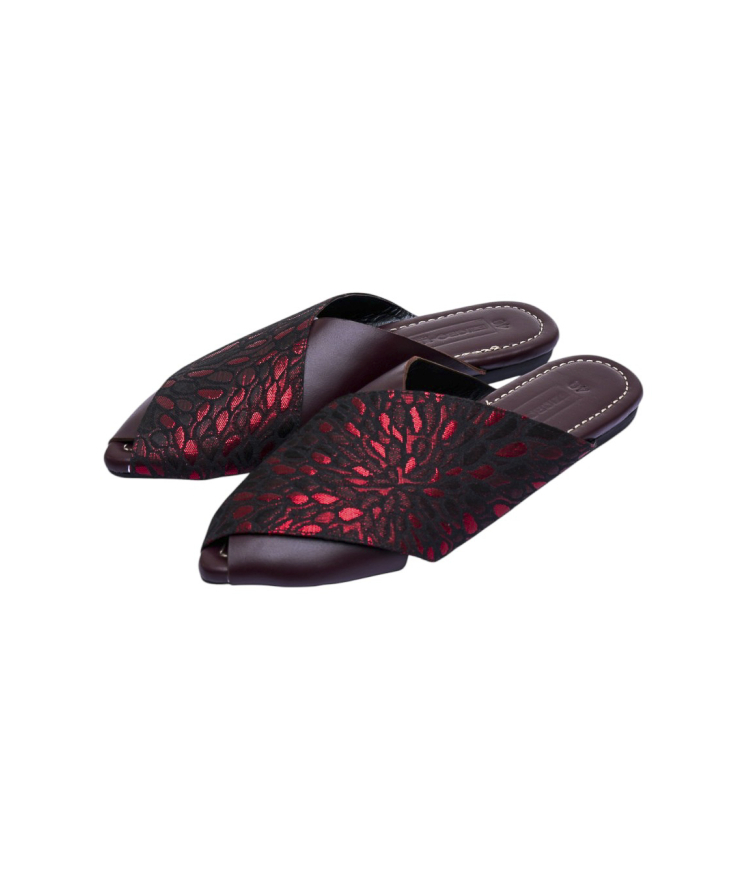 Oma Mules - Print