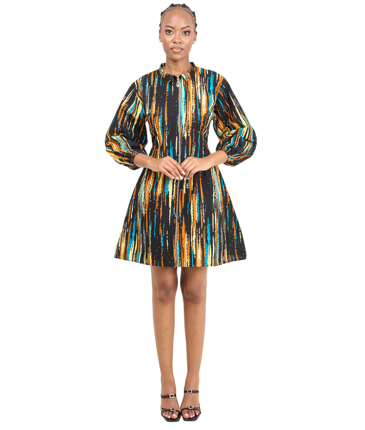 Zipper Detail Dress 3