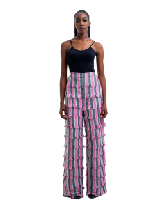 Pantalon À Manches À Franges