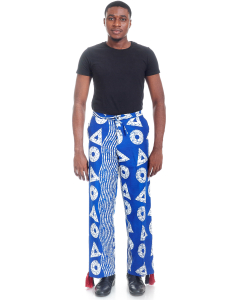 Tasseled Ankara Trousers