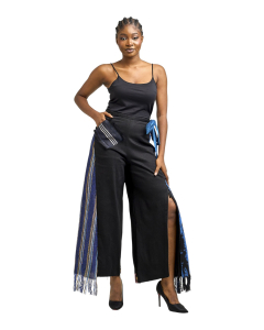 UPside DOWN Trousers With Slit Detail