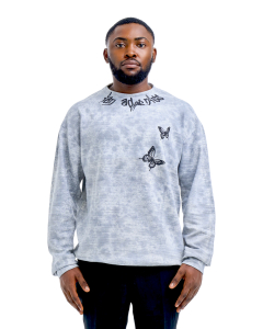 Obsidian Crystalline Sweatshirt