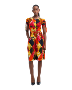 Geometric Diamond Jumpsuit