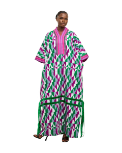 Kente Block Kaftan