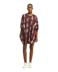 Iyedan Indigo Tie-Dye Dress - 002