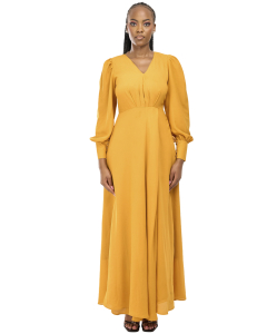 Bella Mustard Dress