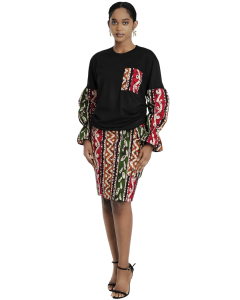 Mini skirt & Shirt set