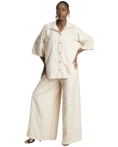 Two Piece Loose Fit Shirt and Pants