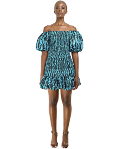 Robe Nia 1 à rayures noires